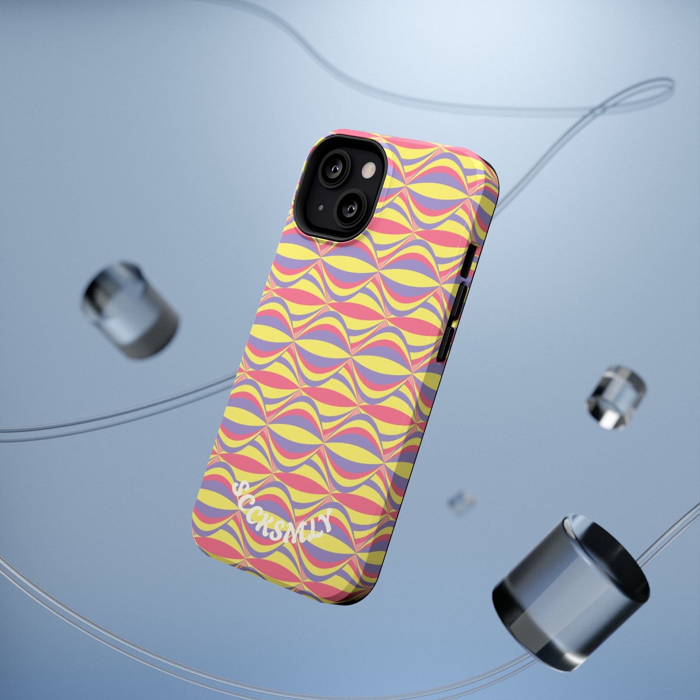 Electric Orbit Tough Phone Case for Apple