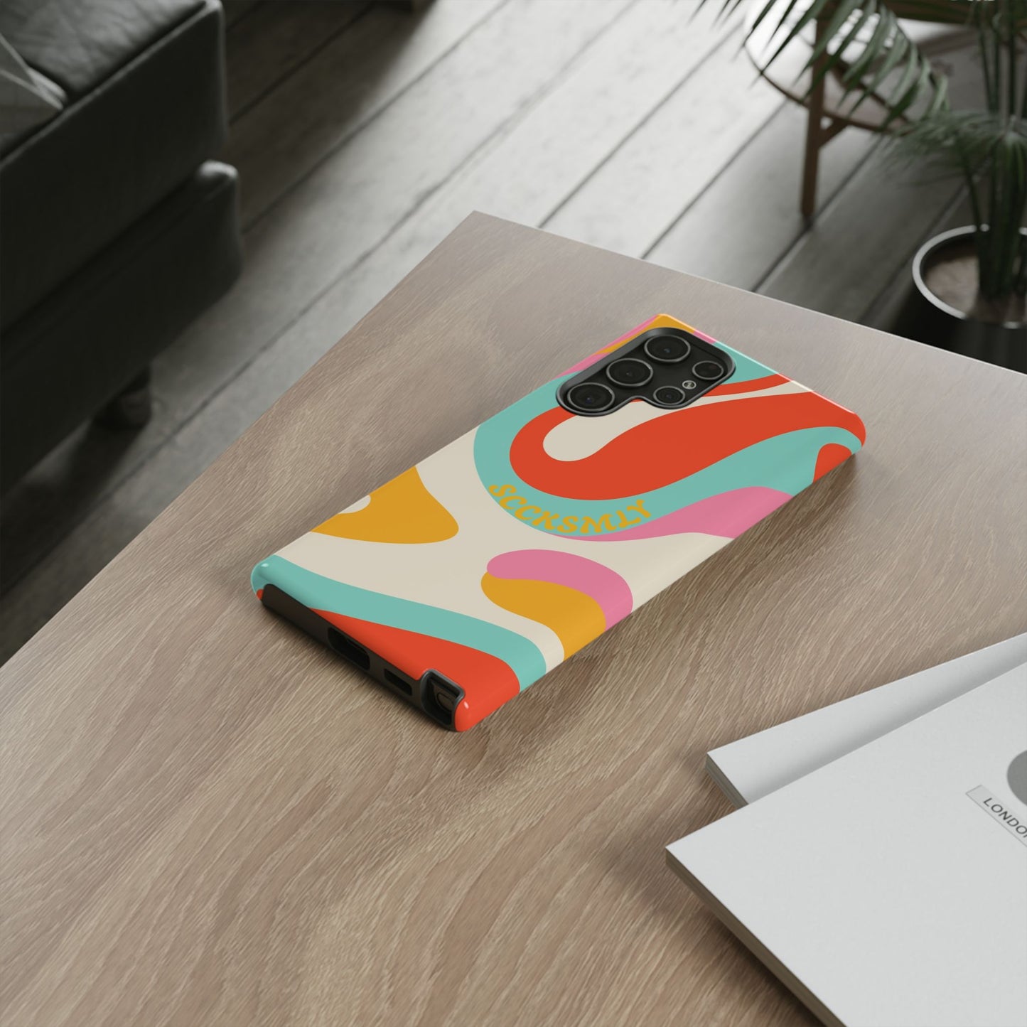 Psychodelic Acid Swirl Phone Case for Samsung