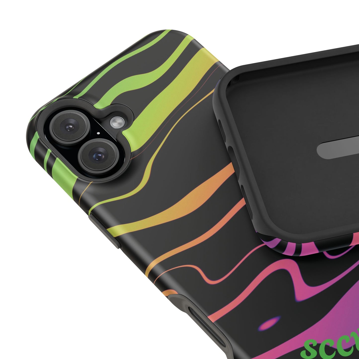Dark Rainbow Phone Case for Apple
