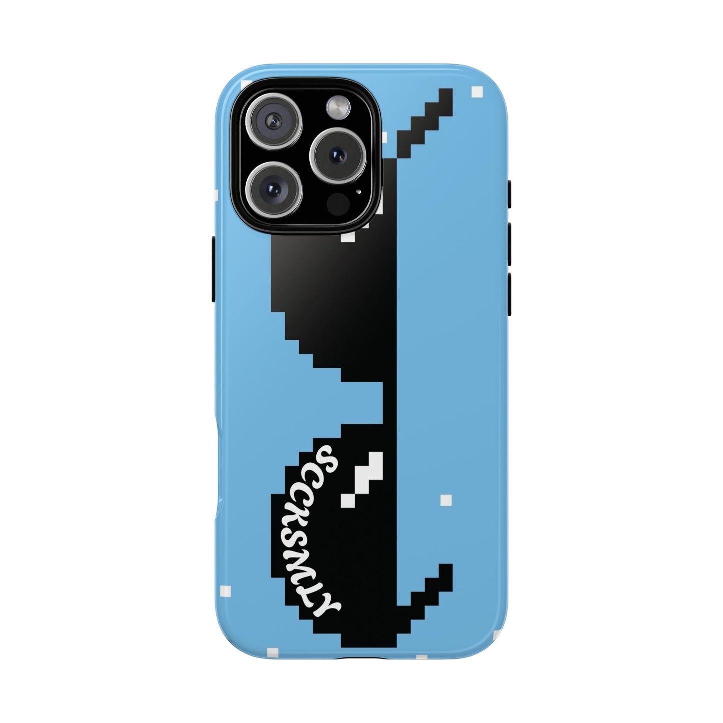 Pixel Glass Tough Phone Case for Apple