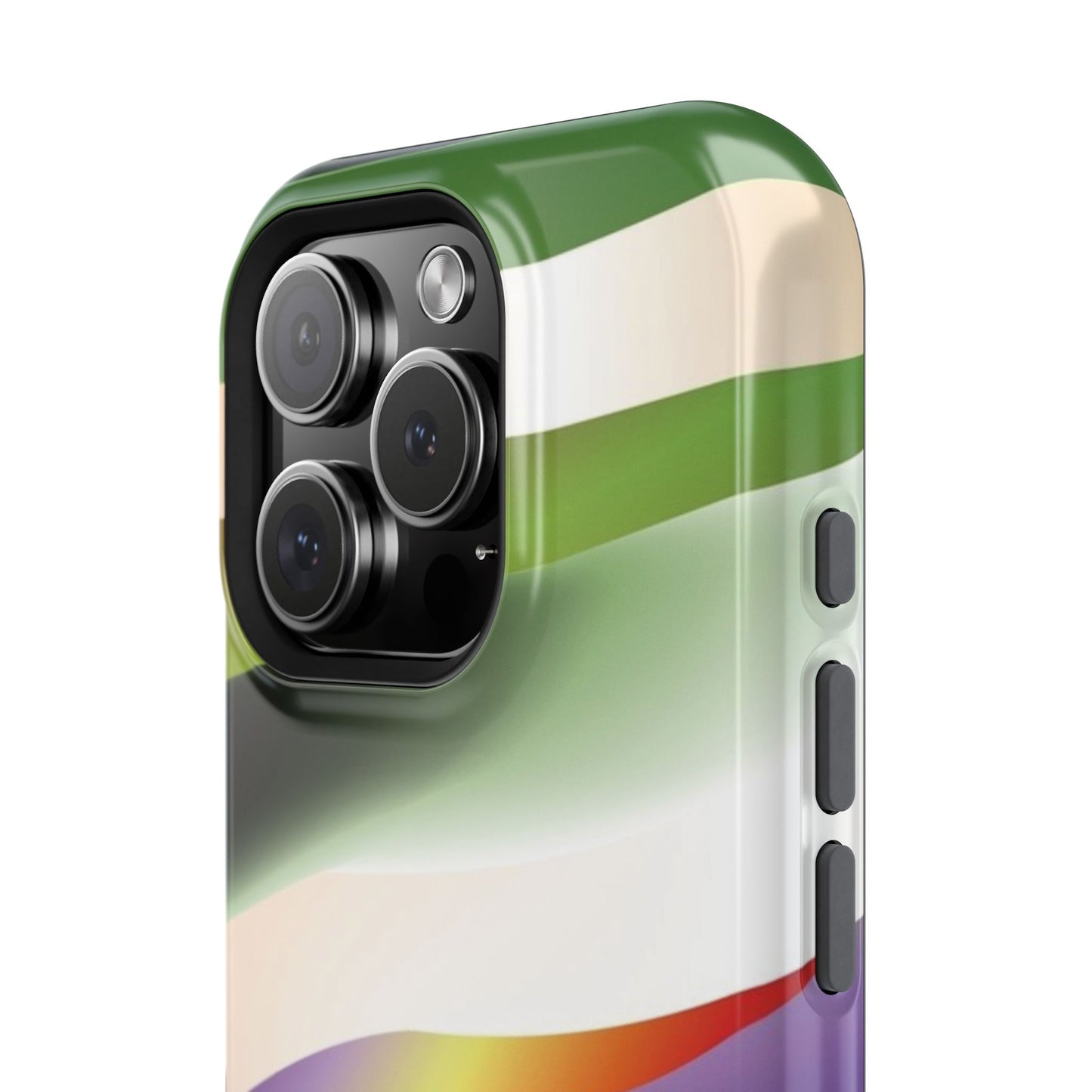 Green Waves Phone Case for Apple
