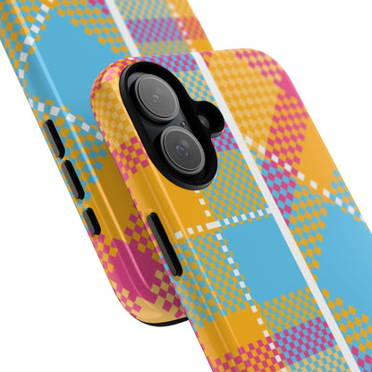 Pattern Punch Phone Case for Apple