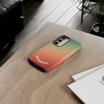 Warm Ombré Tough Phone Case for Samsung