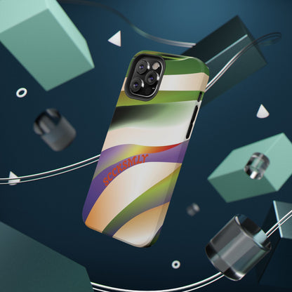 Green Waves Phone Case for Apple