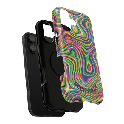 Acid Swirl Phone Case for Apple