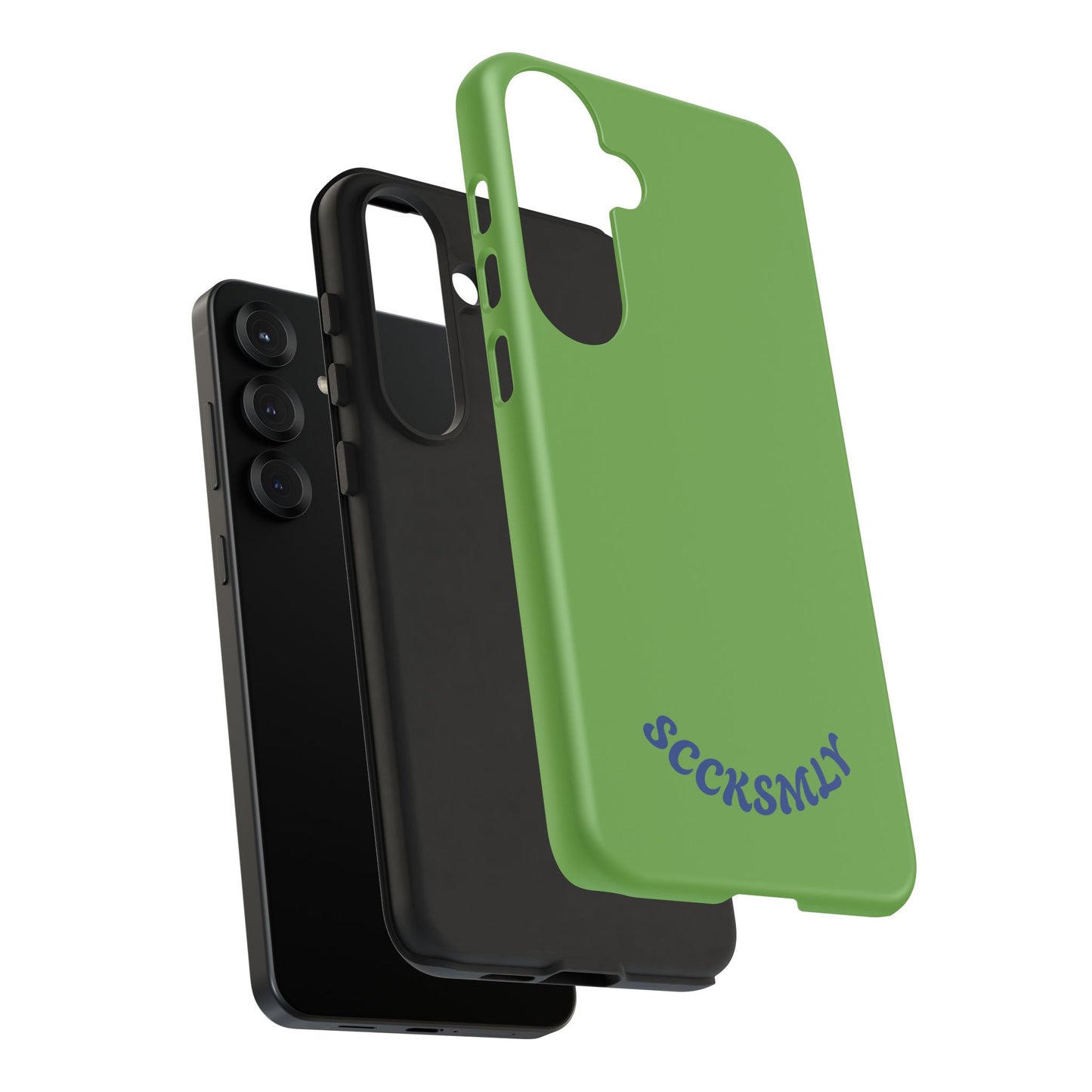 SOLID Matcha Moss Tough Case for Samsung