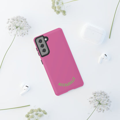 SOLID Sweet Static Pink Tough Case for Samsung