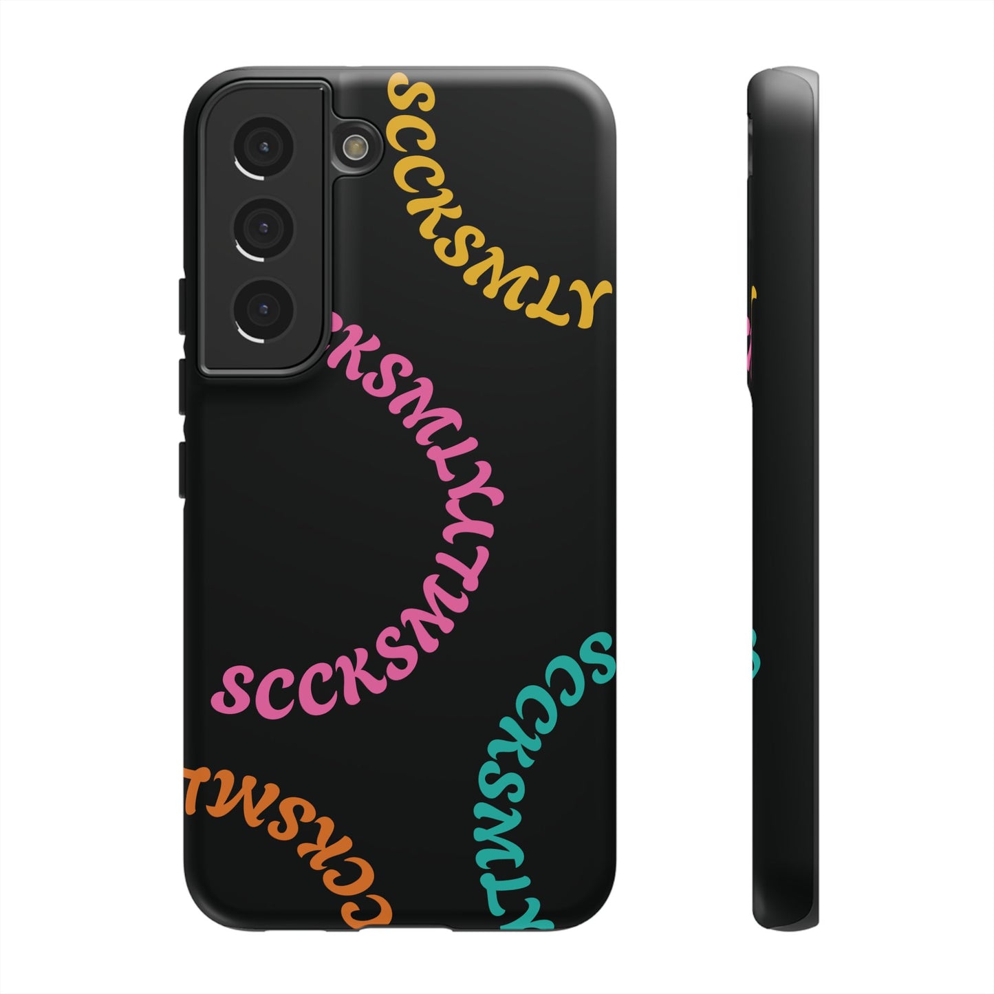 Y2K Wavy Script Tough Case for Samsung