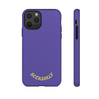 SOLID Dreamy Dusk Purple Tough Case for Apple