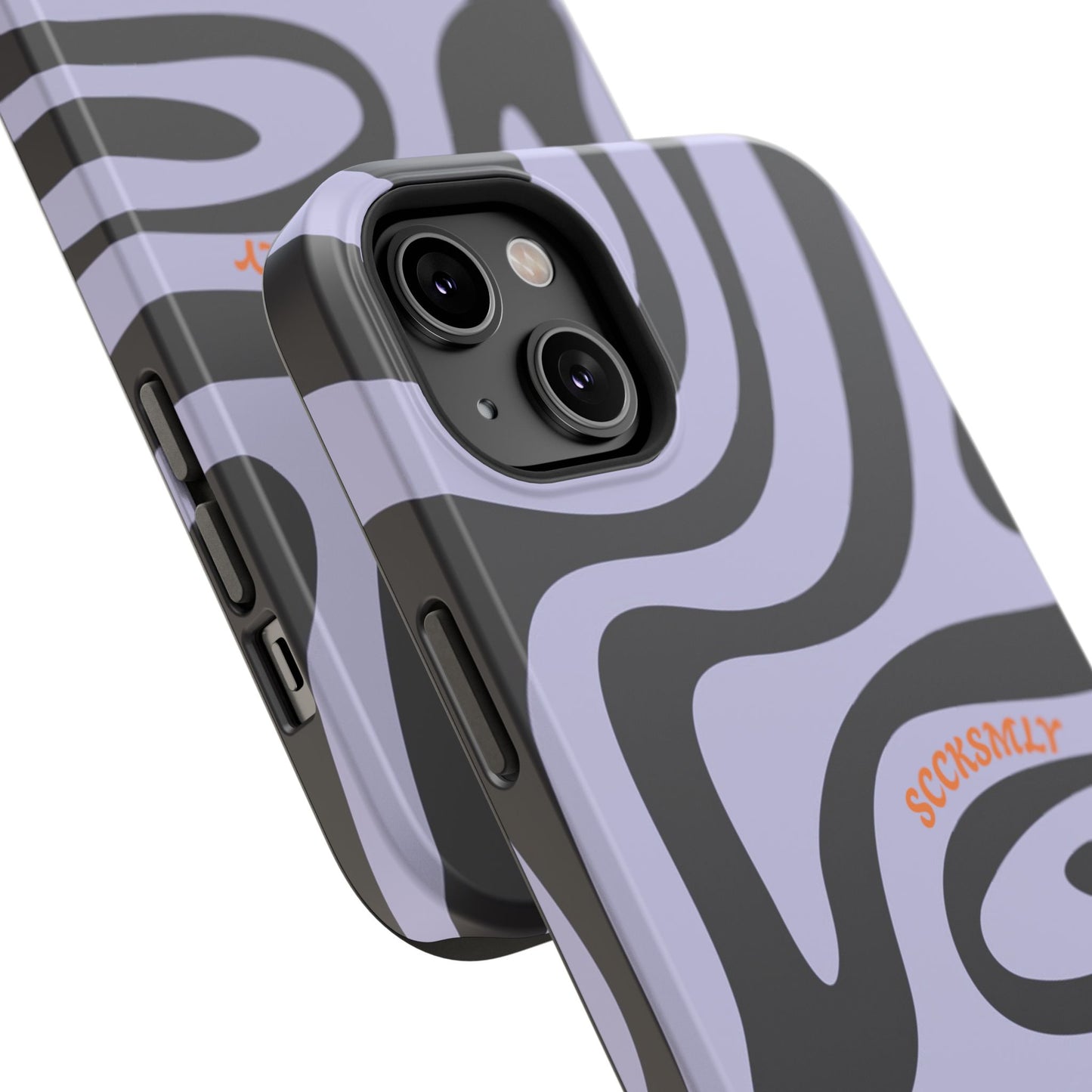 Purple Swirl Phone Case for "IOS or Apple"