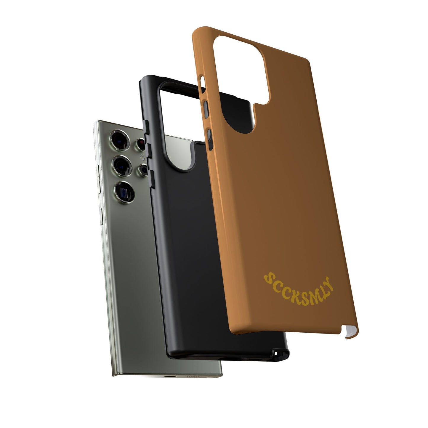 SOLID Spice Caramel Tough Case for Samsung