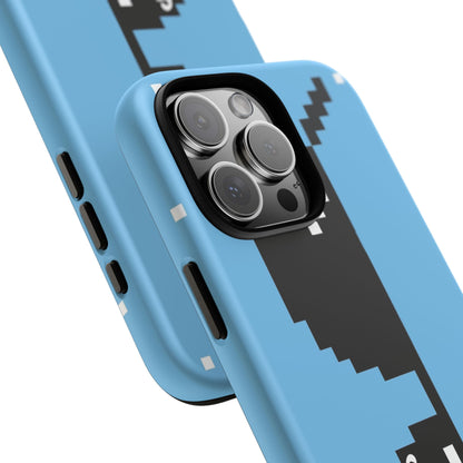 Pixel Glass Tough Phone Case for Apple