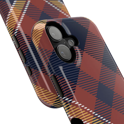 Harvest Tartan Phone Case for Apple
