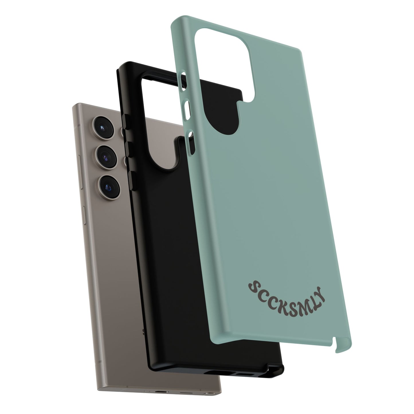 SOLID Fudge Mint Crunch Tough Phone Case for Samsung
