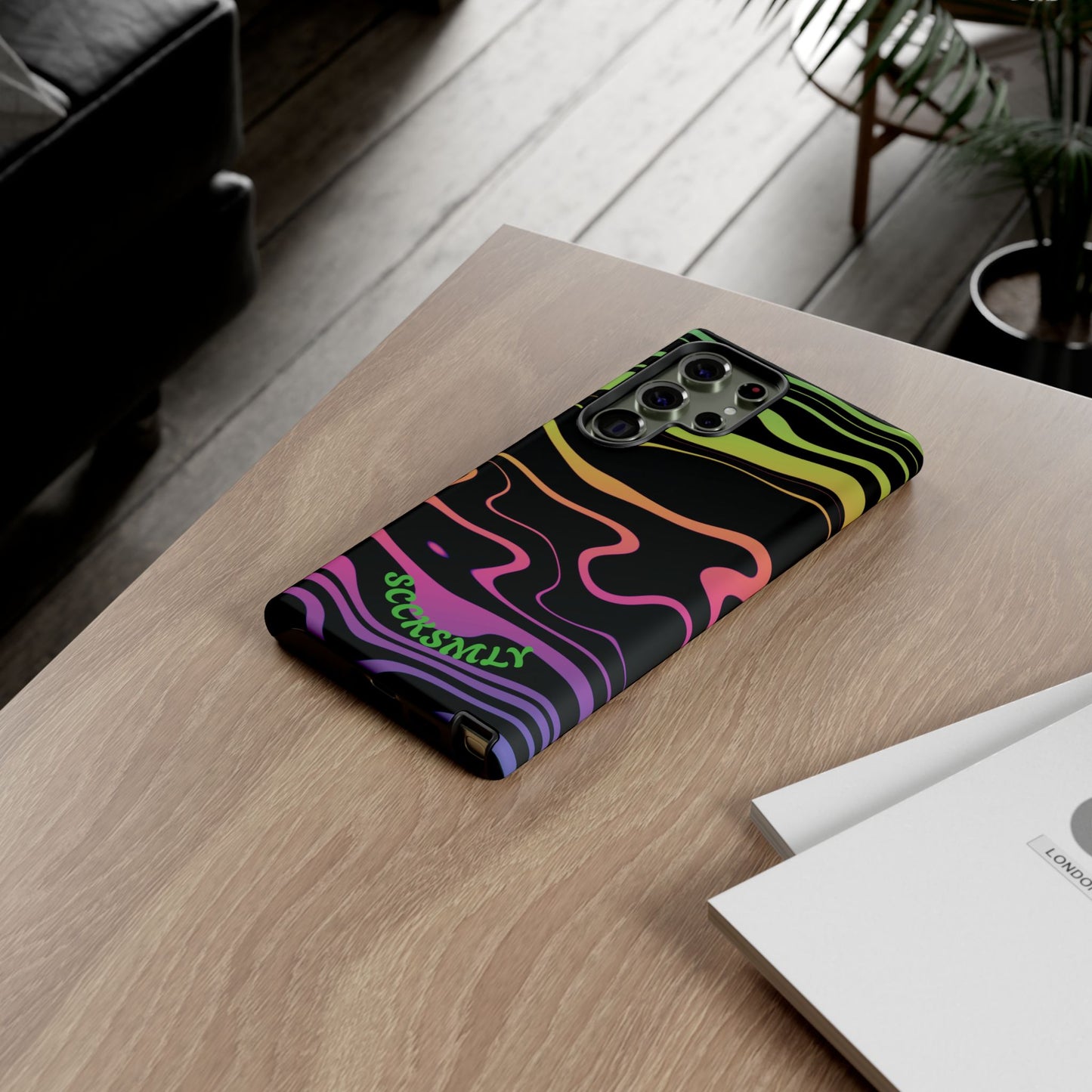 Dark Rainbow Phone Case for Samsung