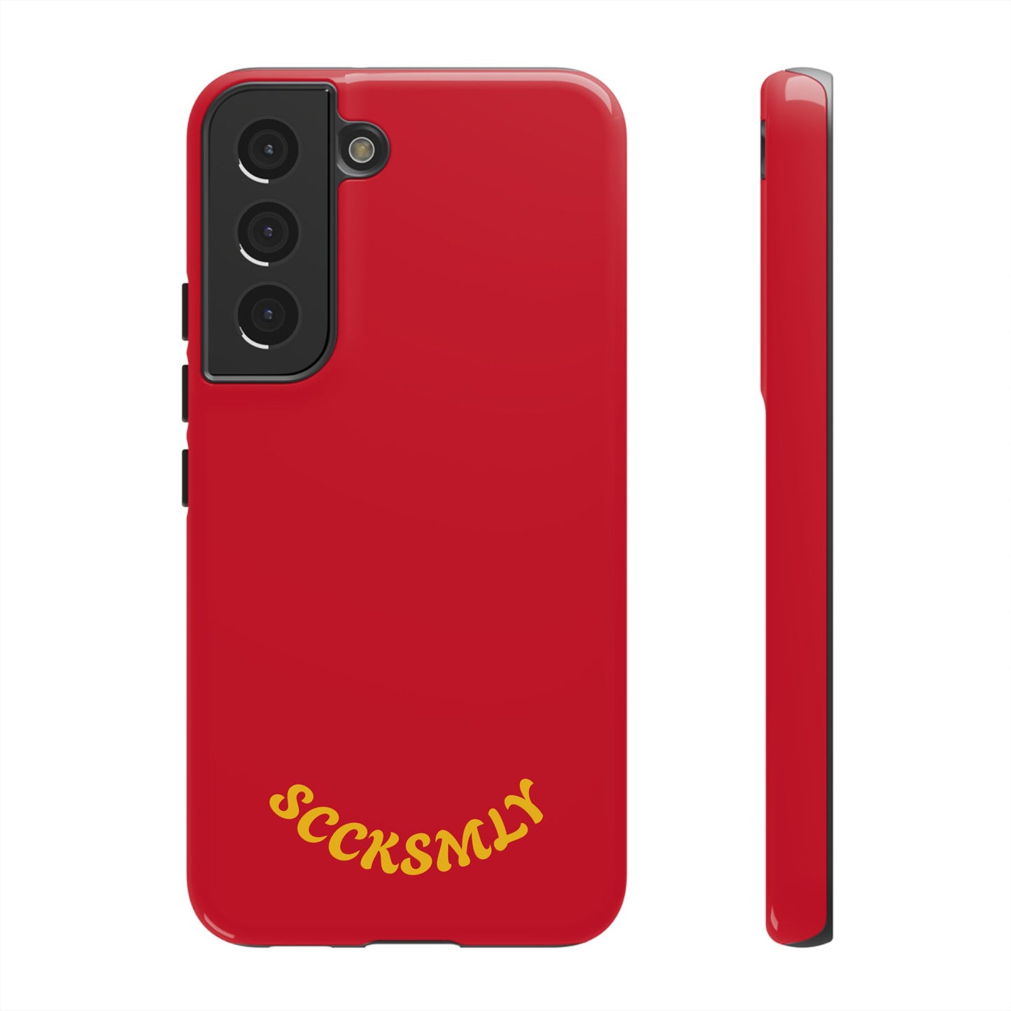SOLID Calm Cherry Tough Case for Samsung
