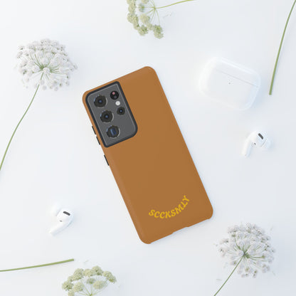 SOLID Spice Caramel Tough Case for Samsung