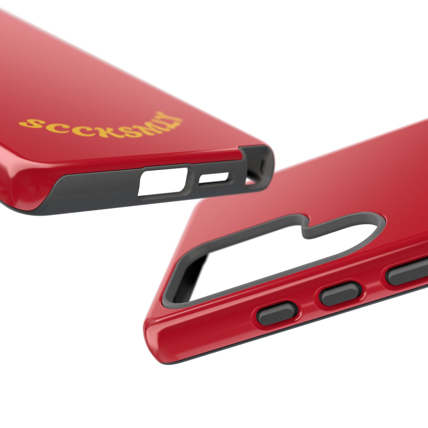 SOLID Calm Cherry Tough Case for Samsung