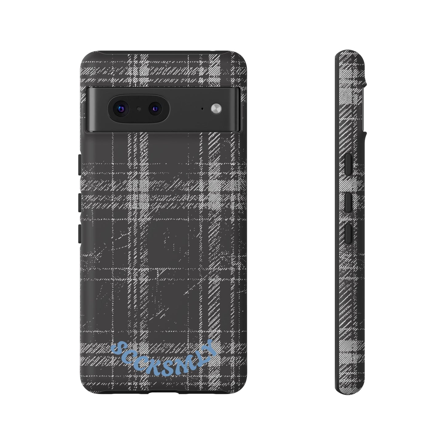 Smoky Grungy Plaid Phone Case for Google Pixel