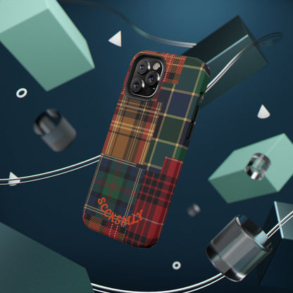 Heritage Hues Patchwork Tough Phone Case for Apple