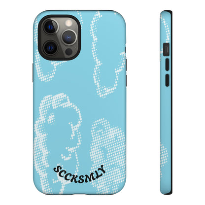 Comic Dot Sky Tough Phone Case for Apple