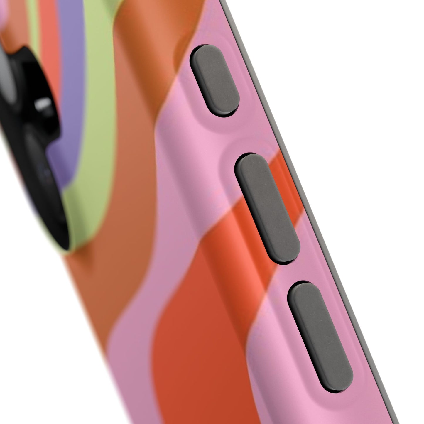 Curvy Swirl Phone Case for Apple