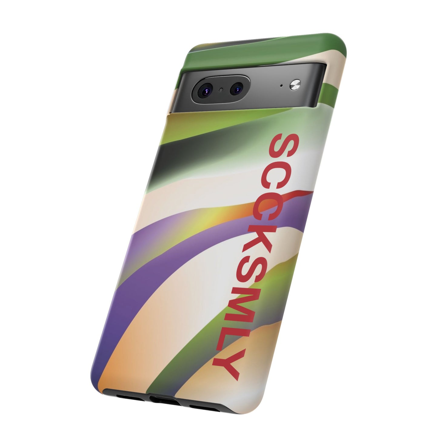 Green Waves Phone Case for Google Pixel