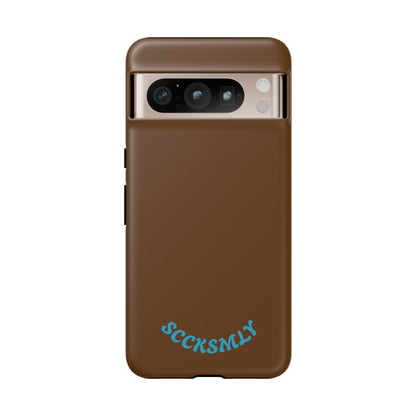 SOLID Chocolate Coco Tough Case for Google Pixel