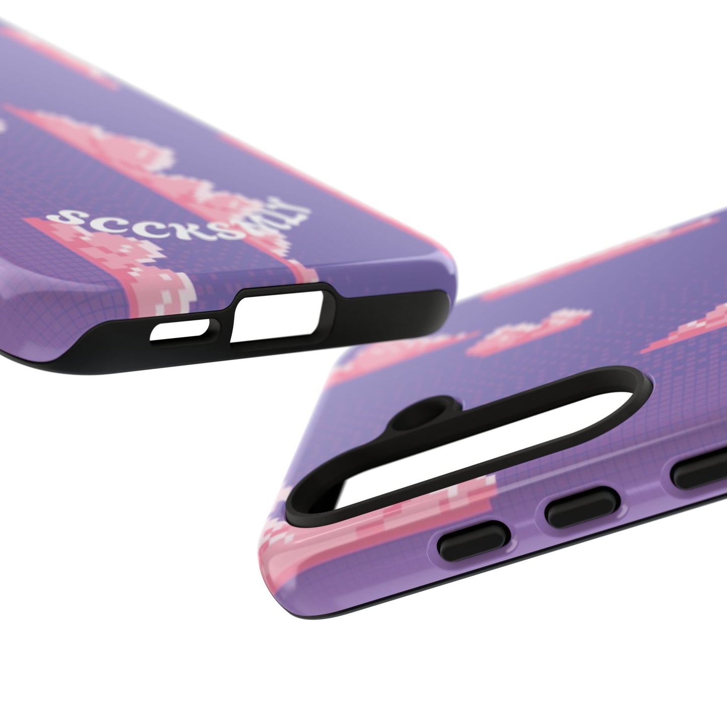 Purple Cotton Candy Sky Tough Phone Case for Samsung
