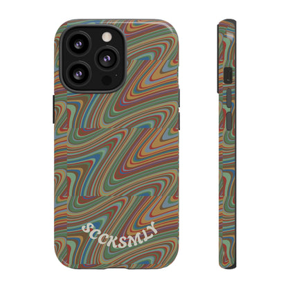Earthly Waves Tough Phone Case for Apple