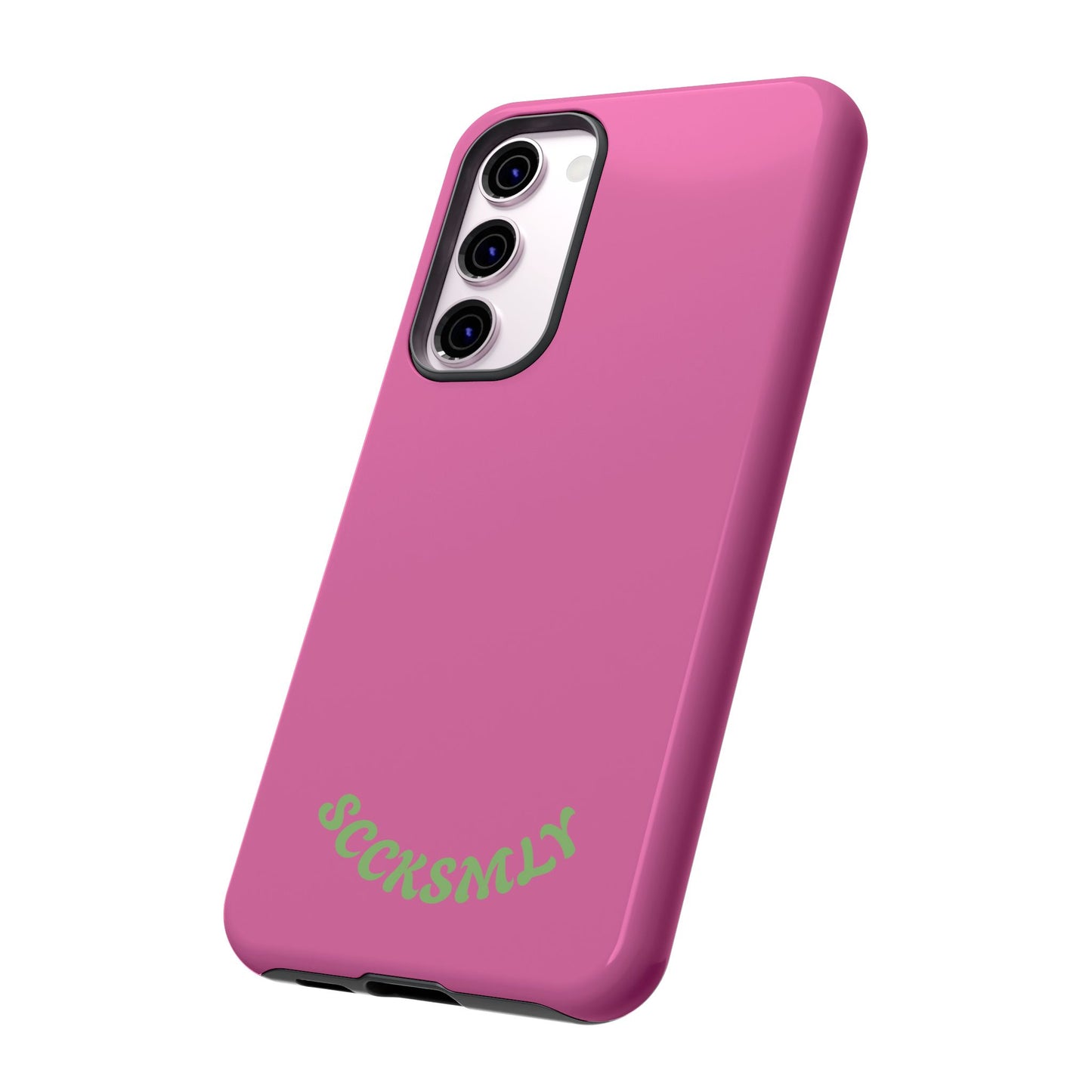 SOLID Sweet Static Pink Tough Case for Samsung