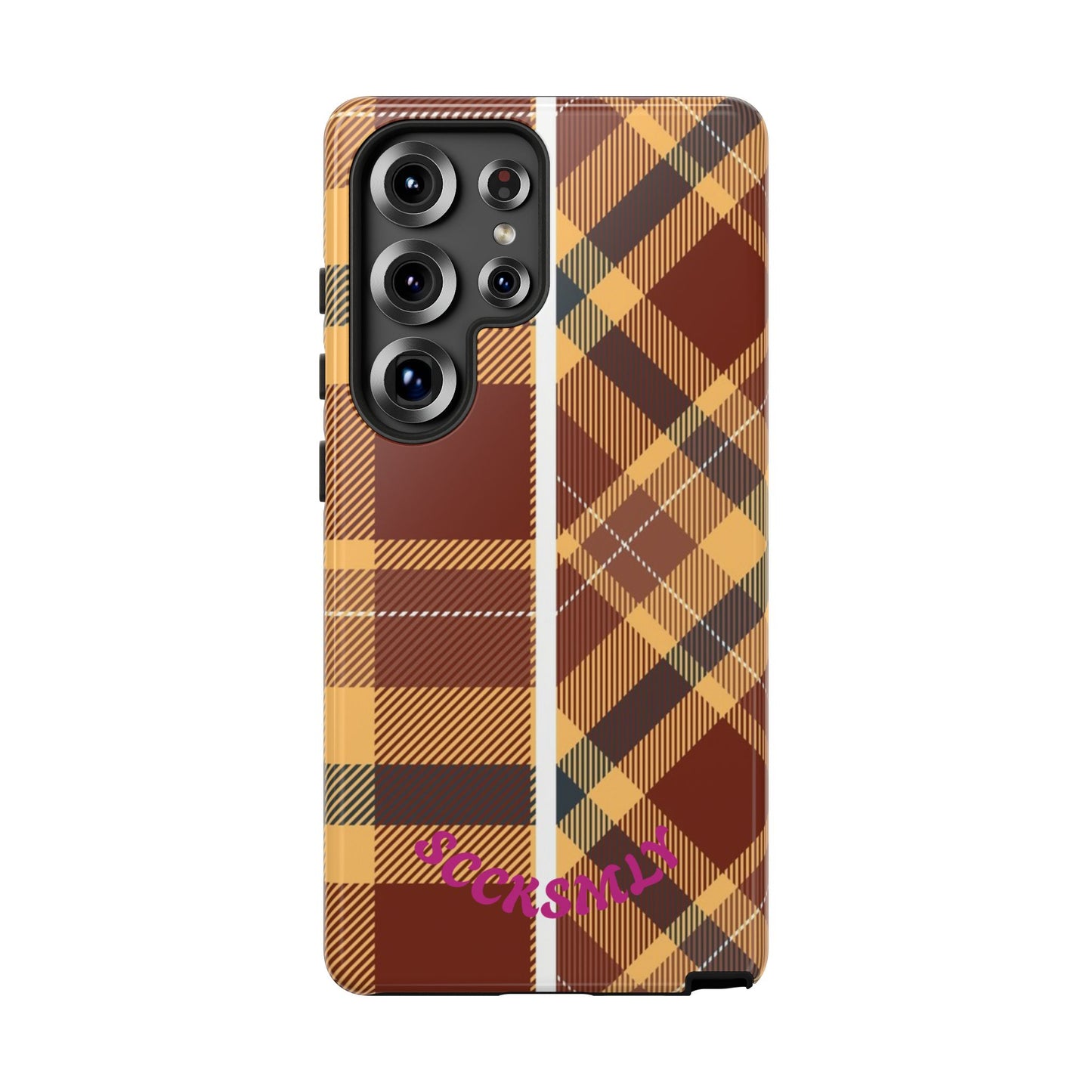 Autumn Plaid Phone Case for Samsung