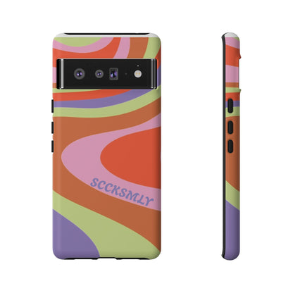 Curvy Swirl Phone Case for Google Pixel