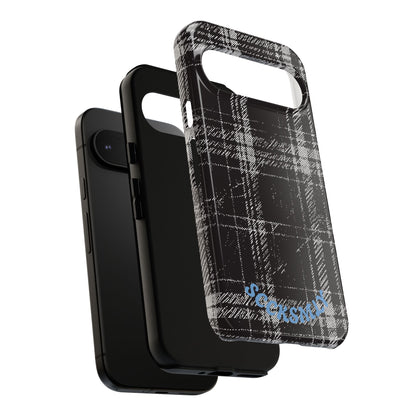 Smoky Grungy Plaid Phone Case for Google Pixel