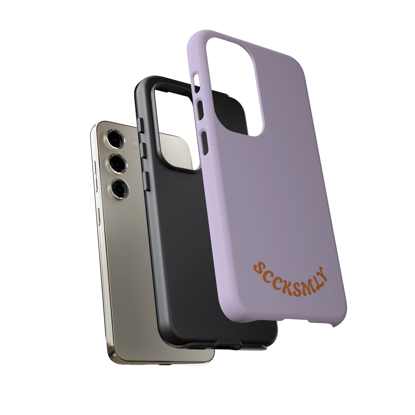 SOLID Lavender Mist Tough Case for Samsung