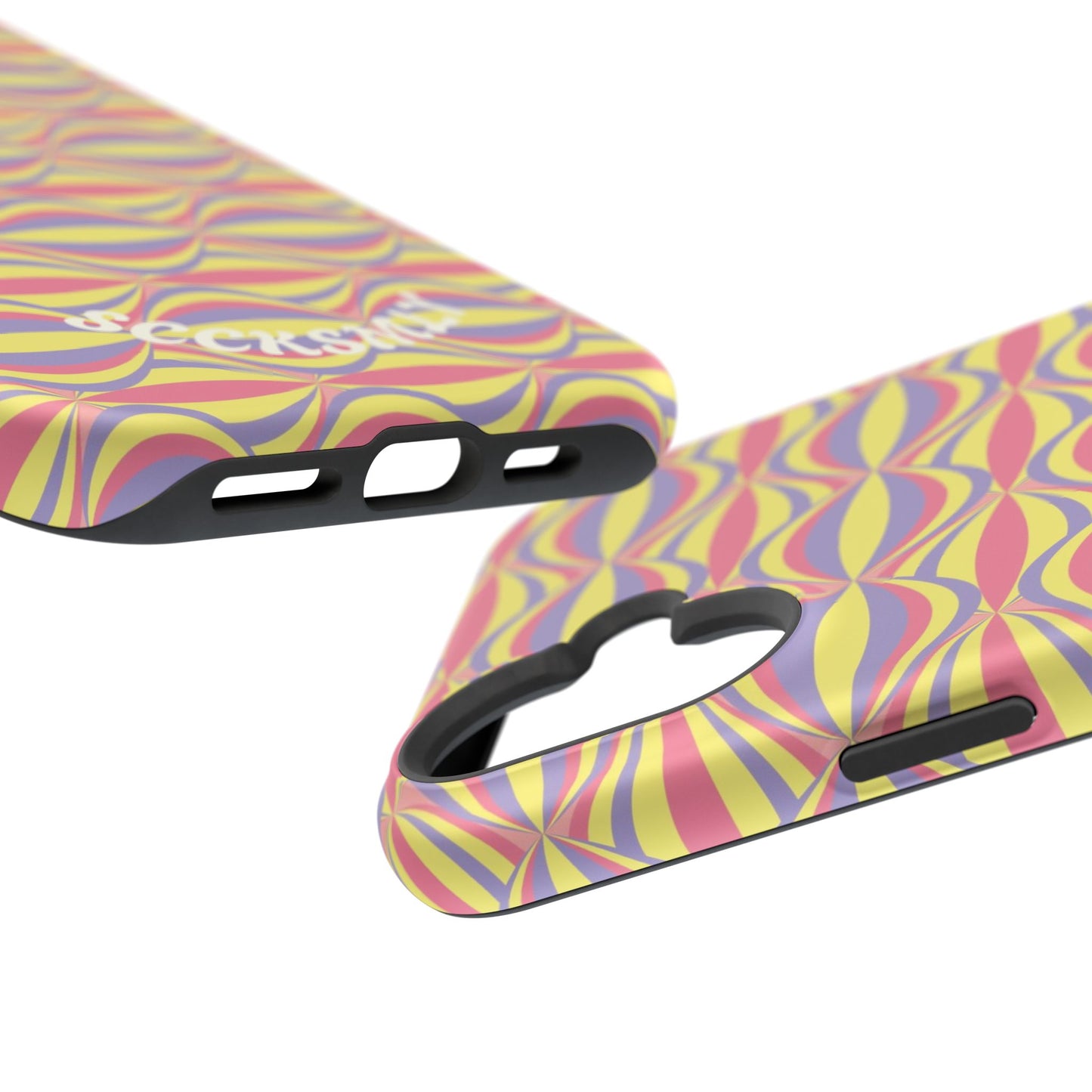 Electric Orbit Tough Phone Case for Apple