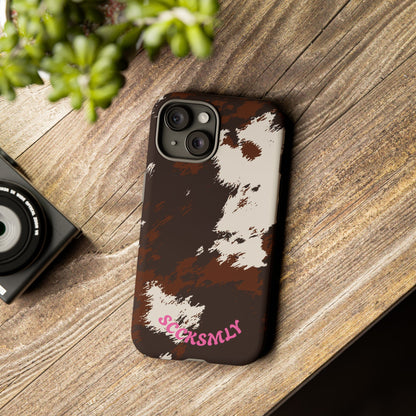 Sooo Cowboy Orange Tough Phone Case for Apple