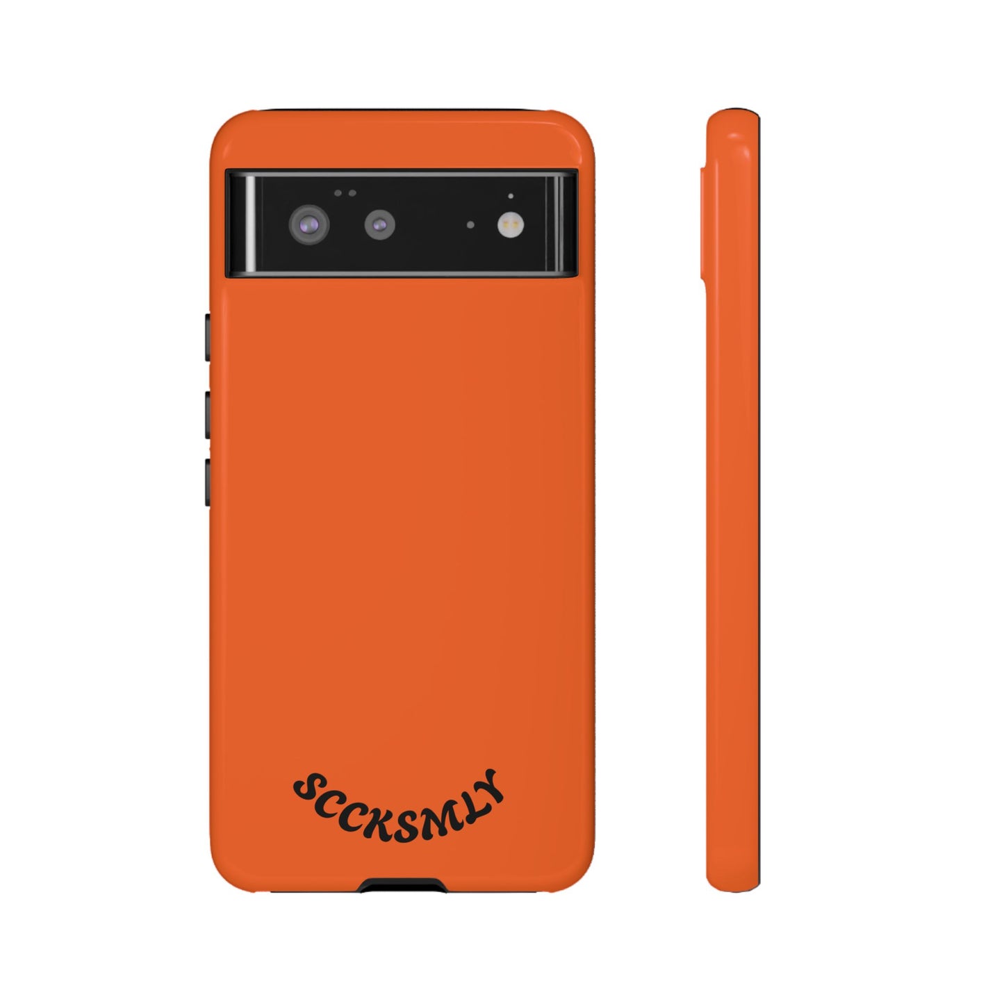 SOLID Tangerine Tough Case for Google Pixel
