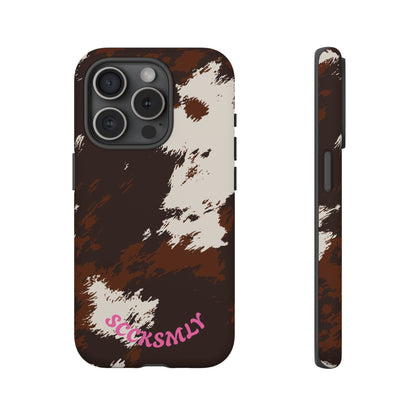 Sooo Cowboy Orange Tough Phone Case for Apple