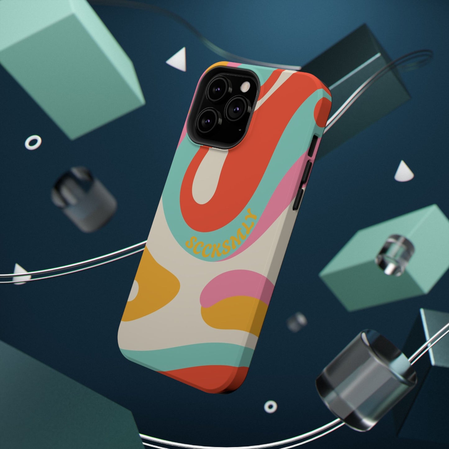 Psychodelic Acid Swirl Phone Case for Apple