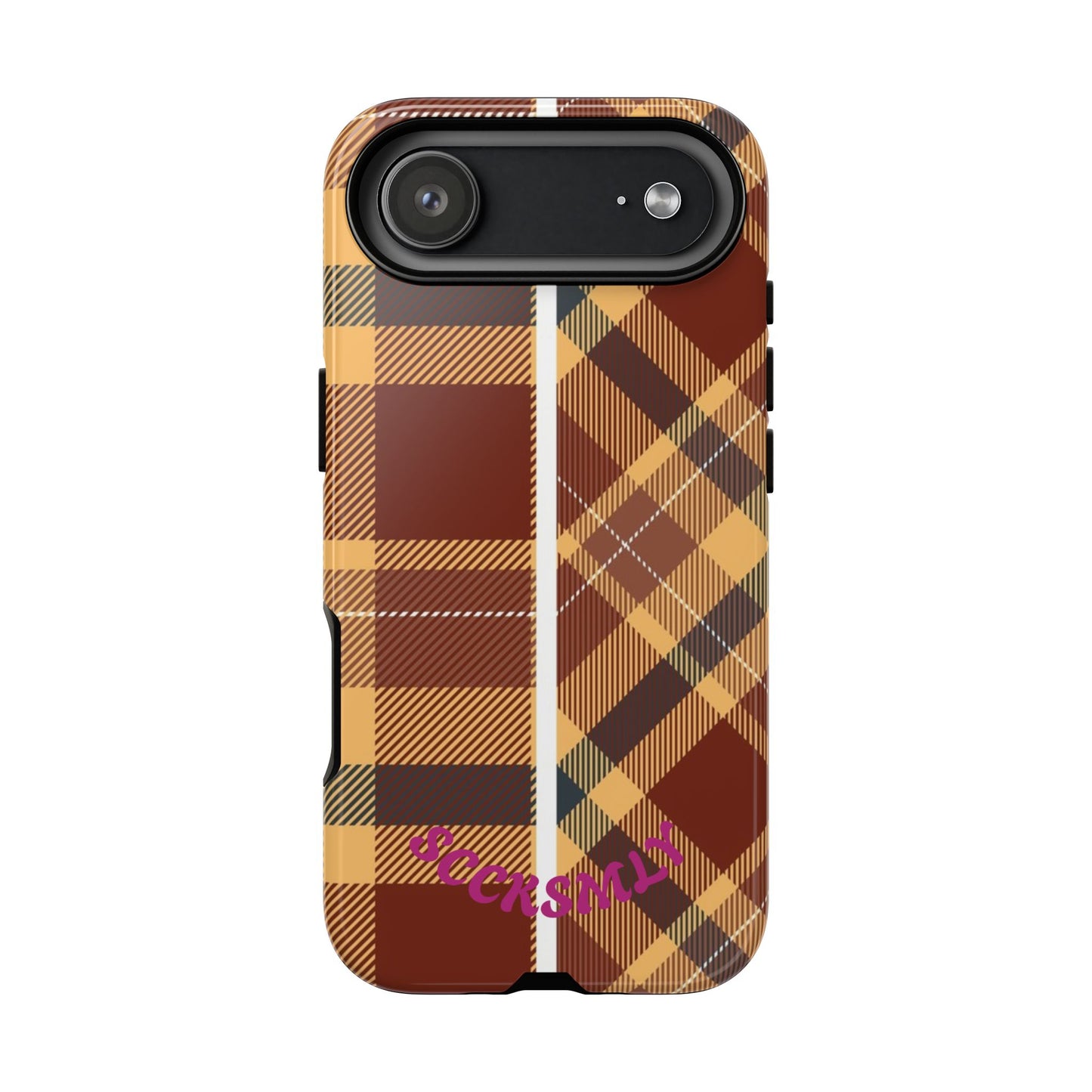 Autumn Plaid Phone Case for Apple