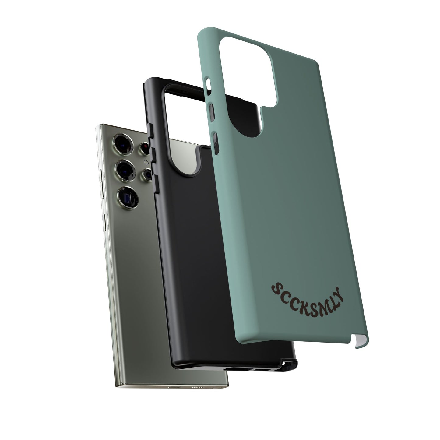SOLID Fudge Mint Crunch Tough Phone Case for Samsung