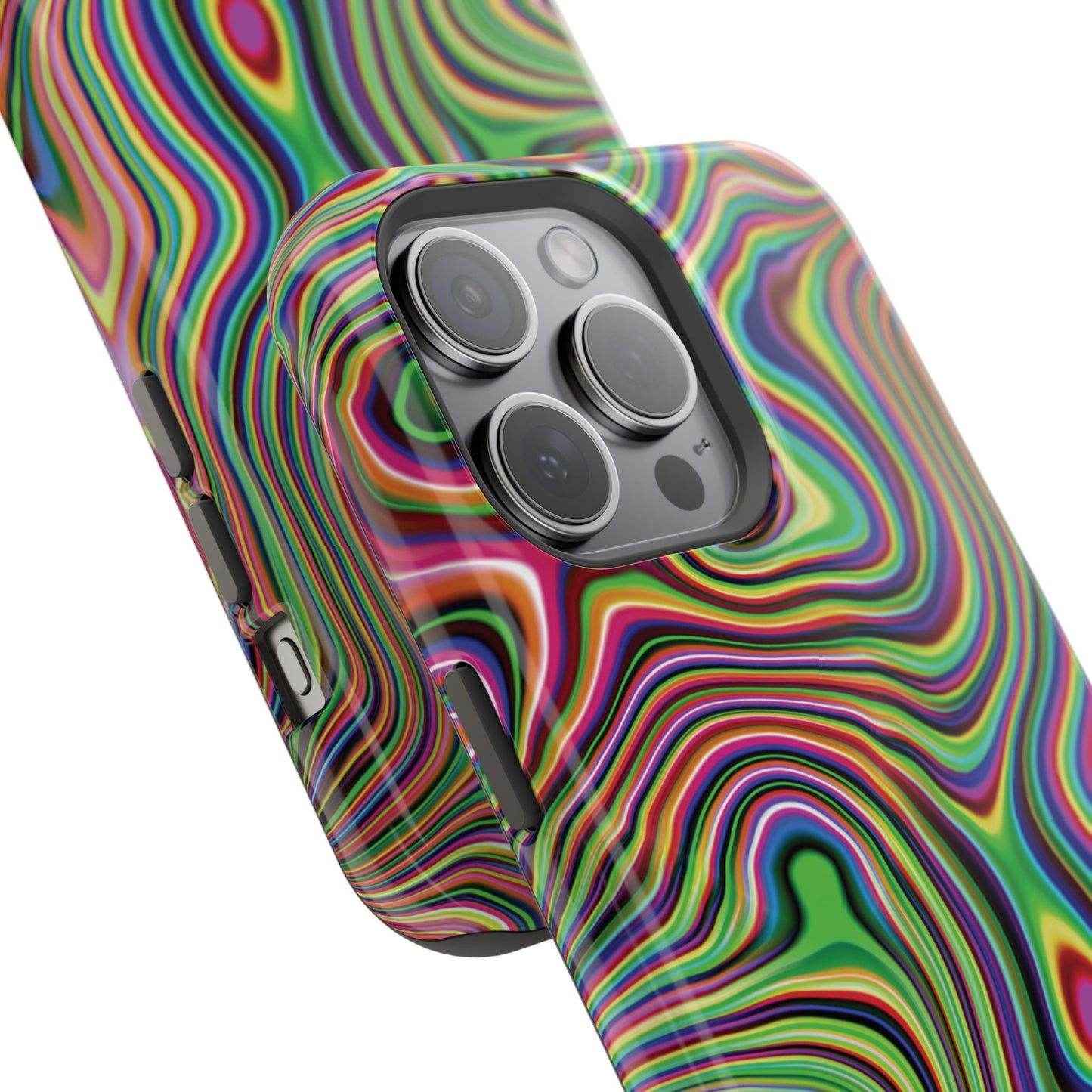 Acid Swirl Phone Case for Apple