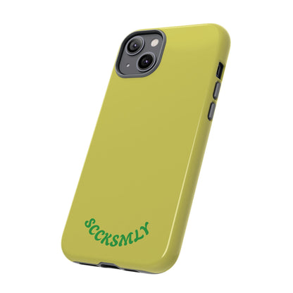 SOLID Lemon Pop Tough Case for Apple