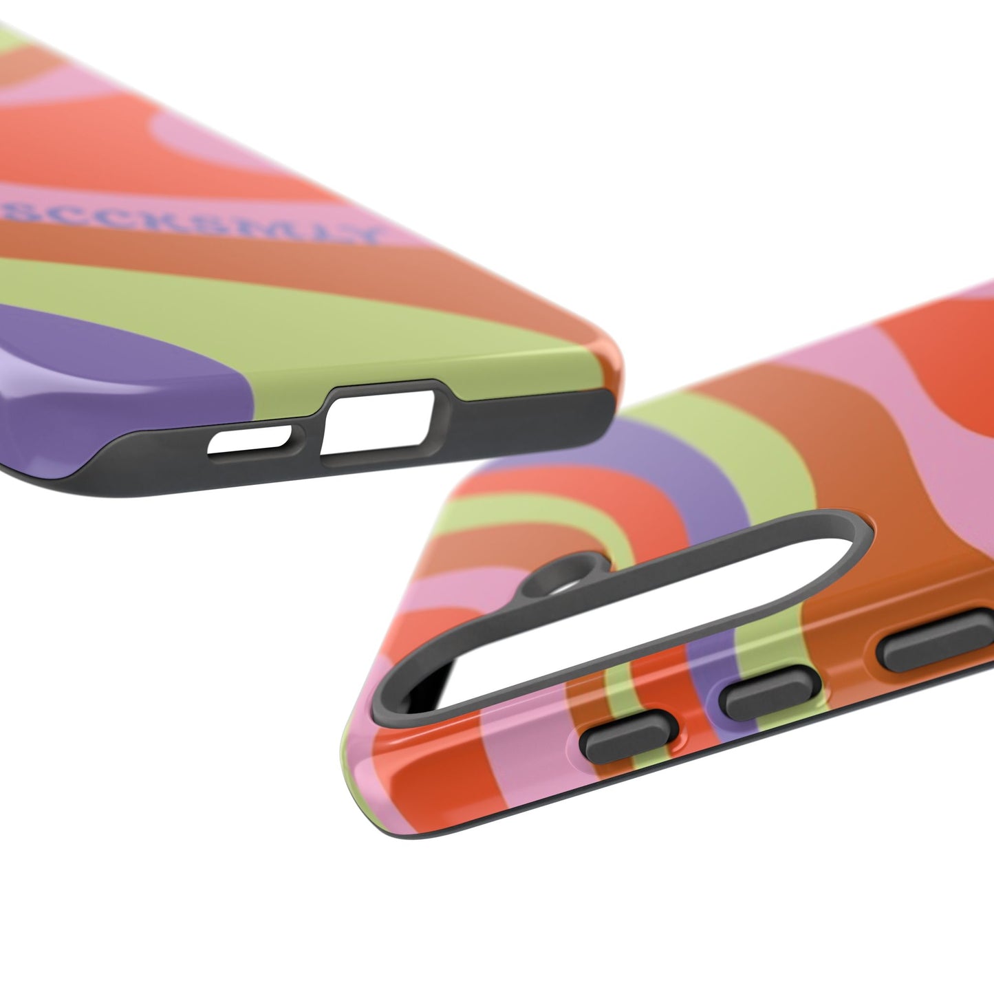 Curvy Swirl Phone Case for Samsung