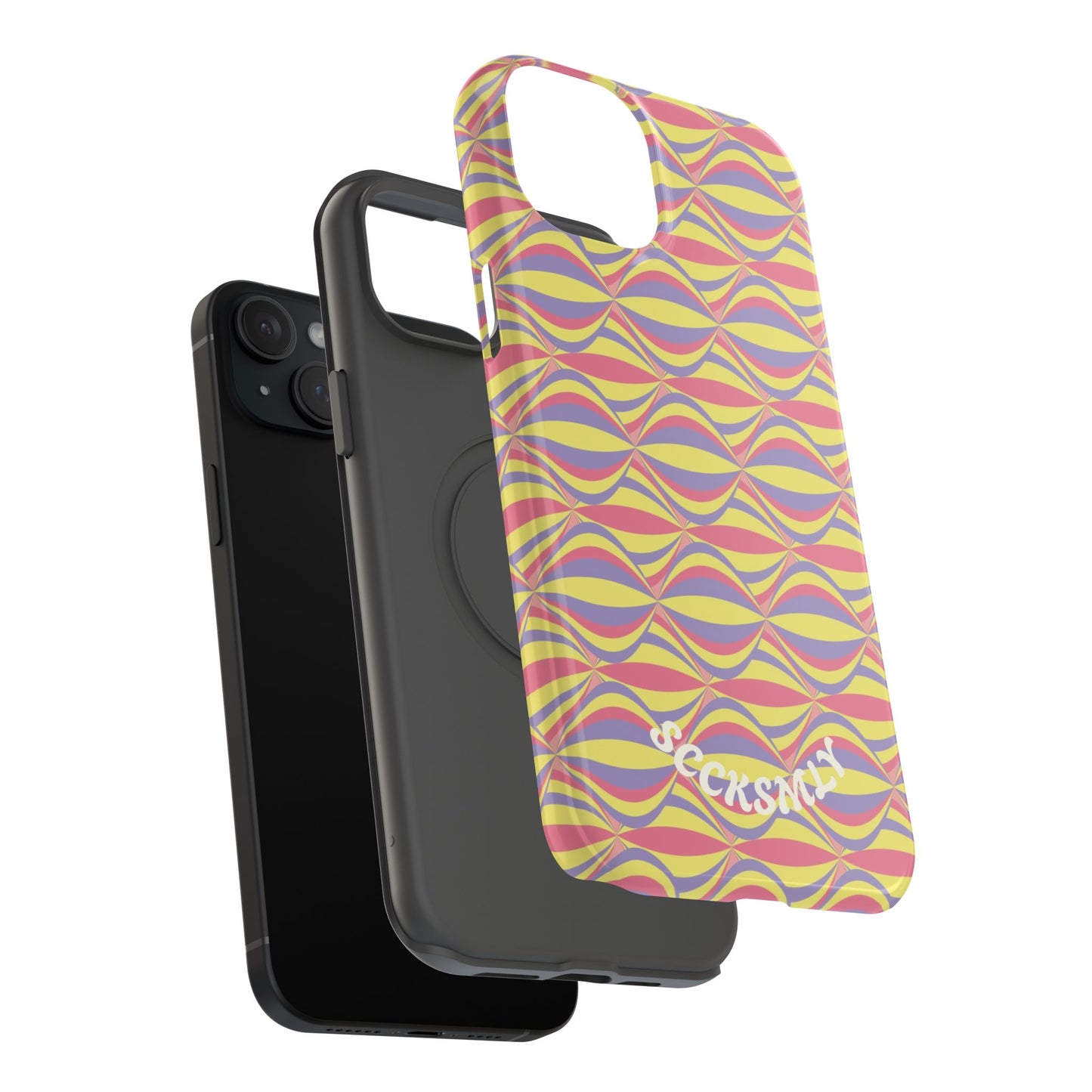 Electric Orbit Tough Phone Case for Apple