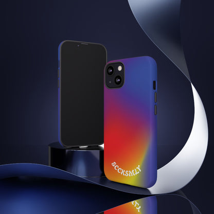 Liquid Dusk Tough Phone Case for Apple