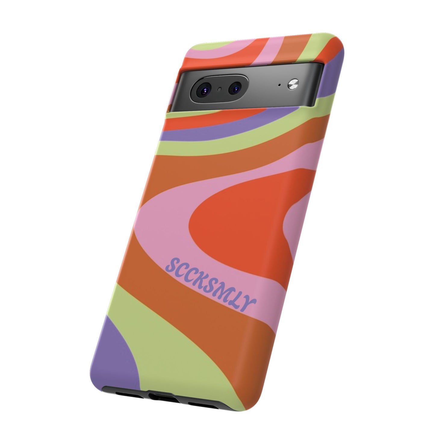 Curvy Swirl Phone Case for Google Pixel