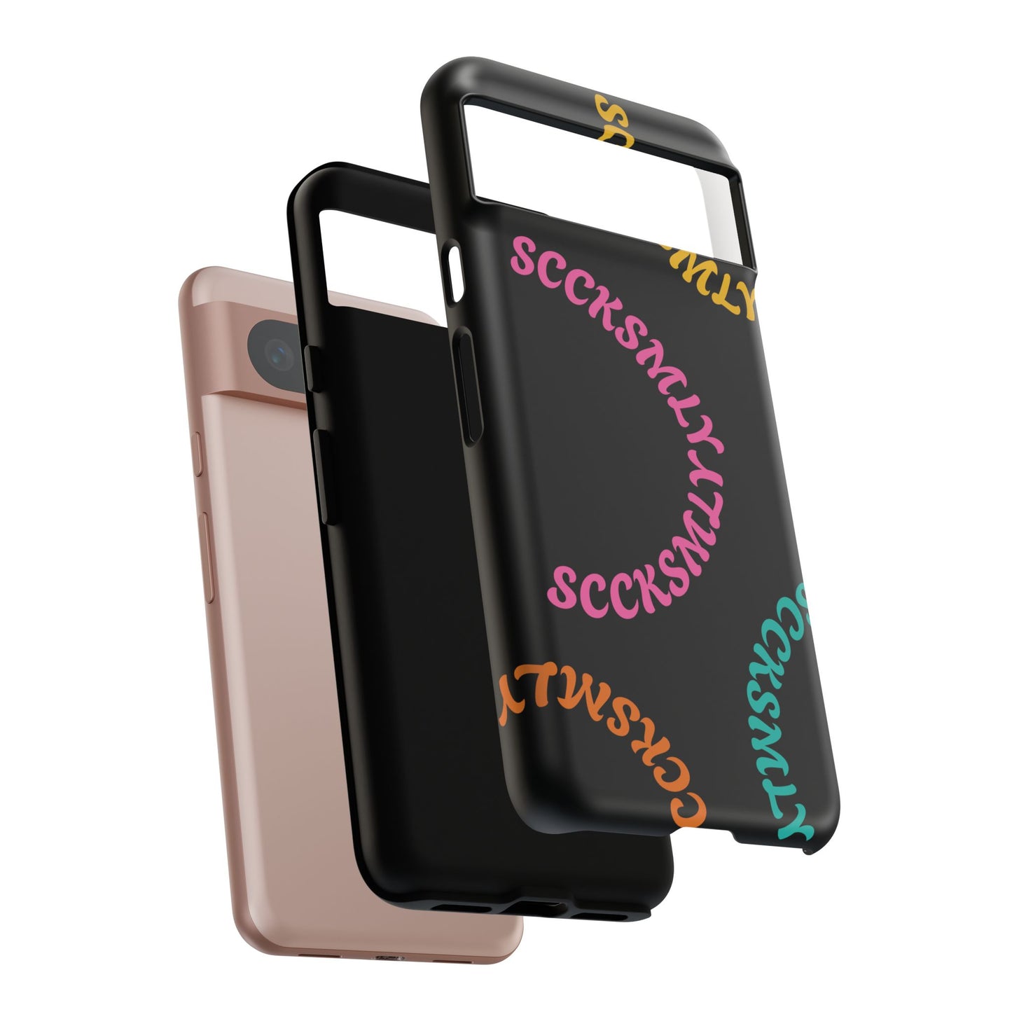 Y2K Wavy Script Tough Case for Google Pixel