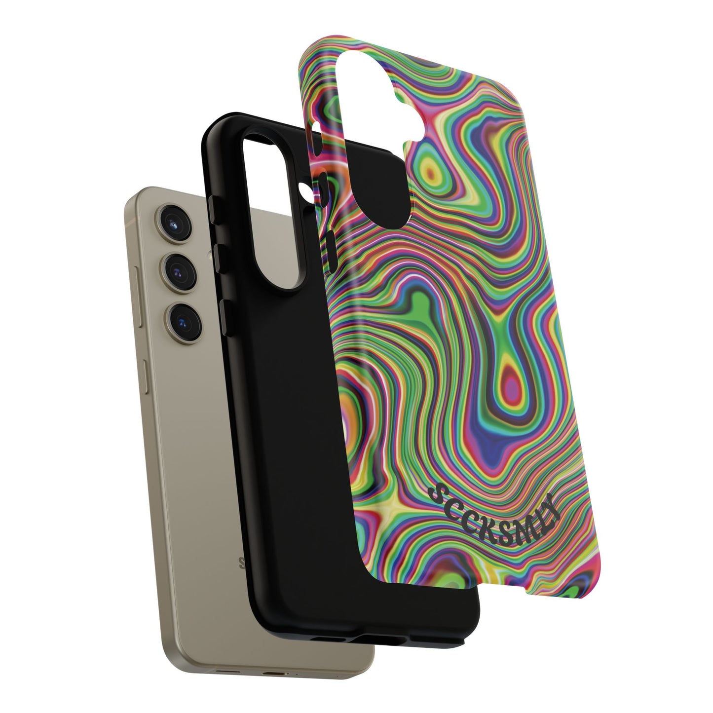 Acid Swirl Phone Case for Samsung